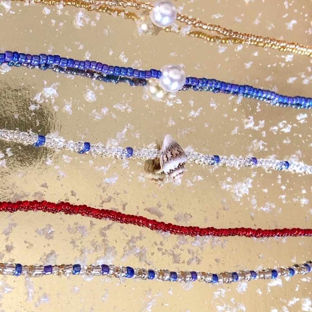 5 necklaces